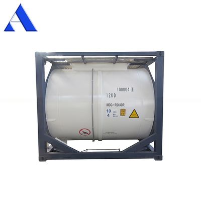 T11 10ft ISO Tank Container for Water or Fuel 316L Stainless Steel UN Portable 10CBM 10000L SPA-H Frame Material