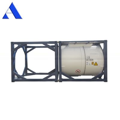 T11 10ft ISO Tank Container for Water or Fuel 316L Stainless Steel UN Portable 10CBM 10000L SPA-H Frame Material