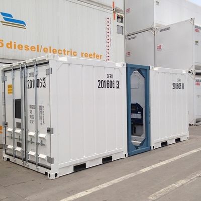 8ft DNV 2.7-1 Standard Offshore Reefer Container for Fresh and Frozen Goods Sling Set Options