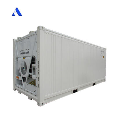 20ft Reefer Container Thermo King Refrigerated Cooler with External Dimensions 606*244*259mm and 32CBM Capacity