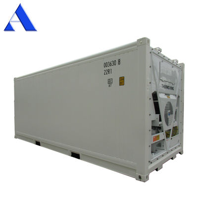 20ft Reefer Container Thermo King Refrigerated Cooler with External Dimensions 606*244*259mm and 32CBM Capacity