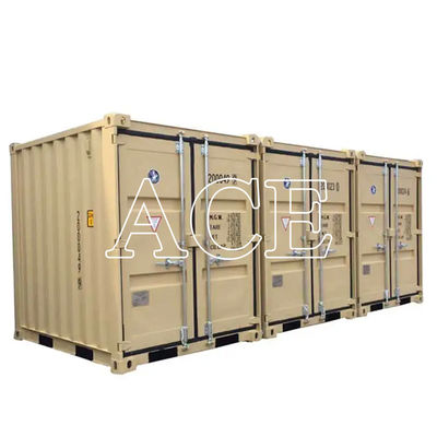 6.5ft Tricon Portable Storage Mini Box 6ft x 8ft Corten Steel Container for Storage or Shipping