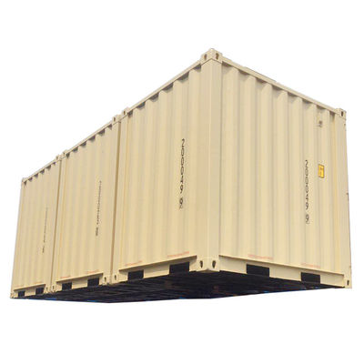 6.5ft Tricon Portable Storage Mini Box 6ft x 8ft Corten Steel Container for Storage or Shipping
