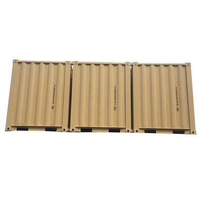 6.5ft Tricon Portable Storage Mini Box 6ft x 8ft Corten Steel Container for Storage or Shipping