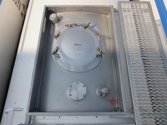 Stock 20 ft ISO Tank Container 26000 Liter with 4.0/6.0Mpa Pressure and 316L/SAN50028-7/WNr 1.4402/1.4404 Tank Material
