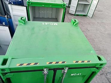6ft DNV 2.7-1 Standard Cargo Carrying Units CCU Closed Drilling Box 6 feet Mini Offshore Container Sling Set Optional