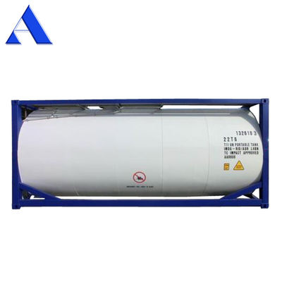 IMDG T4 Standard Steel Material 20ft ISO Fuel Tank Container 26000L Capacity for Safe Diesel and Gasoline Transport