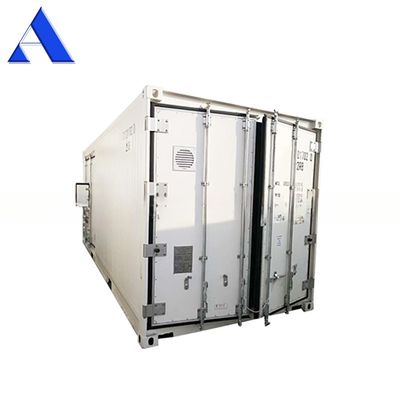 Dual Temperature 2-Room ISO 20ft Marine Refrigerated Container ISO Certified Aluminium Deep Freezers with Corten Steel