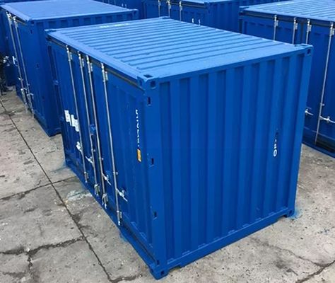 12ft 3.6m Dry Cargo Storage Shipping Container with Side Door Opening and BV CSC Certification Made of Corten Steel