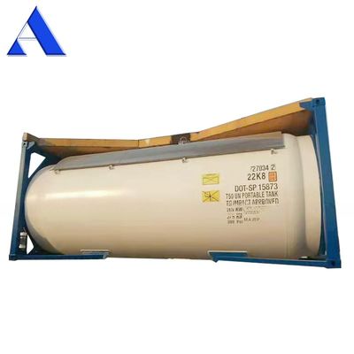 9 High Stacking T50 LPG Liquid Chlorine Gas 20ft ISO Tank Container 18/23.45Bar Pressure