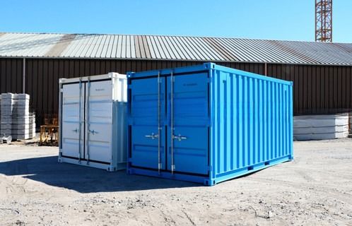 15 Foot Dry Van Shipping Container for Transportation External Dimensions 4550 x 2200 x 2260 mm Maximum Payload 5000kg