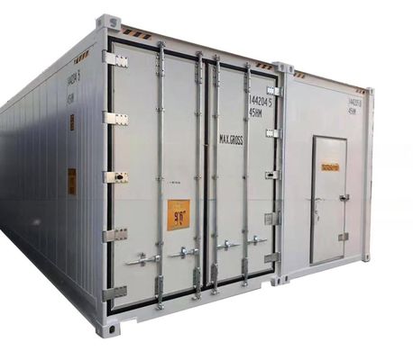 20ft 40ft Movable Refrigerator Cold Storage Room Container -30 to 30 Centigrade Inside Temperature Approval BV GL