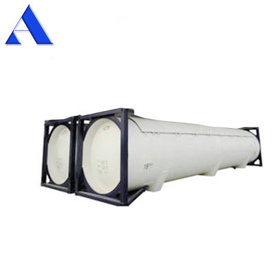 40ft ISO Gas Tank Container 52.5 CBM UN T50 for Compressed Liquefied LPG Chlorine Ammonia High Capacity ISO Container
