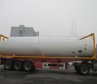 40ft ISO Gas Tank Container 52.5 CBM UN T50 for Compressed Liquefied LPG Chlorine Ammonia High Capacity ISO Container