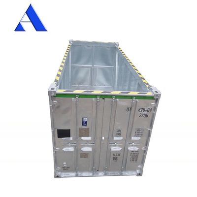 Corten-A 20ft DNV 2.7-1 Standard Open Top Hard Dry Cargo Offshore Container with BV DNV Certificate 31cbm Capacity