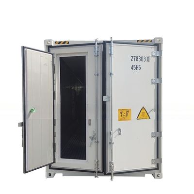 Stroage Function Double Rear End Swing Door 40ft PU Foam Insulated Reefer Refrigerated Body Shipping Isolated Container