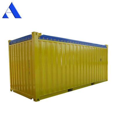 20ft Soft Open Top Dry Cargo Offshore Container CSC Certified for Offshore Oil and Gas Platform Transportation