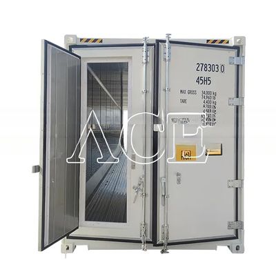 Stroage Function Double Rear End Swing Door 40ft PU Foam Insulated Reefer Refrigerated Body Shipping Isolated Container