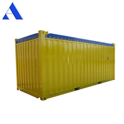 20ft Soft Open Top Dry Cargo Offshore Container CSC Certified for Offshore Oil and Gas Platform Transportation