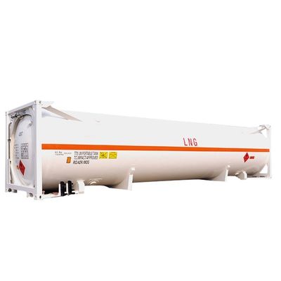45 m3 ISO UN T75 Cryogenic 40ft Tank Container for LNG Liquid Oxygen Carbon Dioxide LIN LOX LAR BV CSC Certified 18Bar