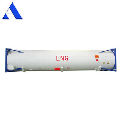 45 m3 ISO UN T75 Cryogenic 40ft Tank Container for LNG Liquid Oxygen Carbon Dioxide LIN LOX LAR BV CSC Certified 18Bar