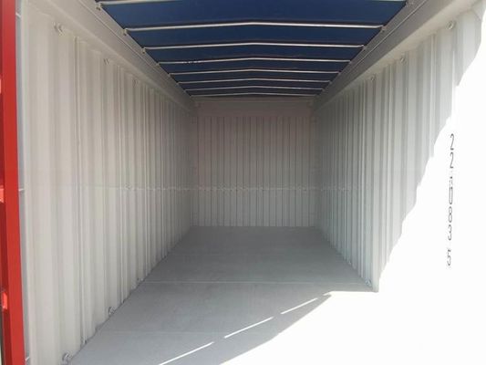 31 cbm Capacity Open Top Container for Offshore Dry Storage in Steel and Corten Steel BV CSC Certified Optional Sling Shackles