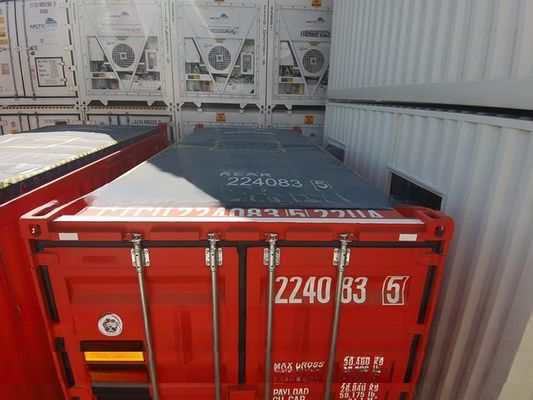 31 cbm Capacity Open Top Container for Offshore Dry Storage in Steel and Corten Steel BV CSC Certified Optional Sling Shackles