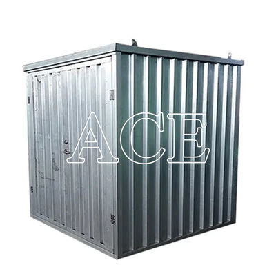Scale Medium Duty 2m 3m 4m 5m 6m Galvanized Steel Mobile Portable Self Storage Box Container for Sortage Usage