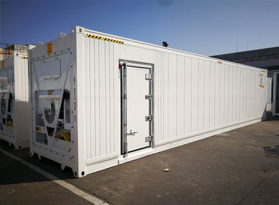40ft Refrigerated iso Container with Max payload 27580KG 28.4CBM Capacity Dual Temperature Reefer Freezer and Chiller