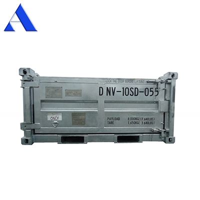 10ft DNV 2.7-1 Standard Offshore Cargo Baskets Half-Height Dry Steel Container Open Top 3-Meter Length Optional Half-Height