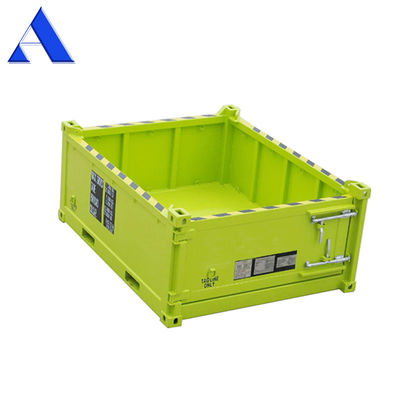 10ft DNV 2.7-1 Standard Offshore Cargo Baskets Half-Height Dry Steel Container Open Top 3-Meter Length Optional Half-Height
