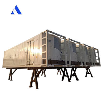 High Cube 40ft Diesel Electric Self Powered Reefer Container for Land or Railway Accessories Provide full set parts