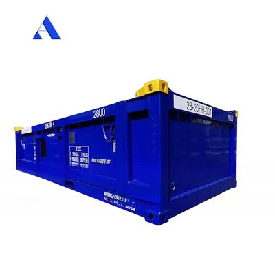 20ft DNV2.7-1 Standard Half Height Offshore Cargo Baskets Container with 14.00 cbm Capacity Design Standard ISO10855