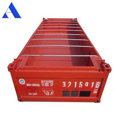 20ft DNV2.7-1 Standard Half Height Offshore Cargo Baskets Container with 14.00 cbm Capacity Design Standard ISO10855