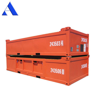 20ft DNV2.7-1 Standard Half Height Offshore Cargo Baskets Container with 14.00 cbm Capacity Design Standard ISO10855