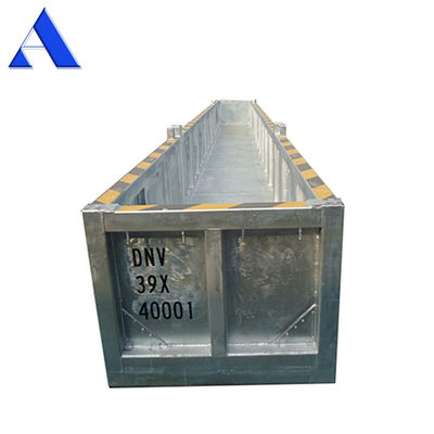 Maximum Payload 12000KGS 39ft to 76ft Galvanized LR Certified DNV 2.7-1 Standard Open Top DNV Offshore Cargo Basket