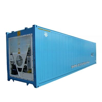 40ft Reefer Deep Blast Feezer Containers Polyurethane Insulated Thermo King Refrigerator for 60 Degree Fresh Tuna Storage