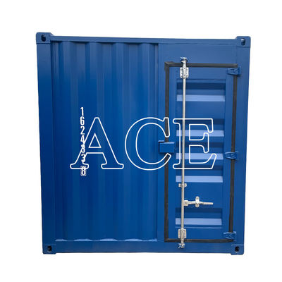 10ft 10 feet 10 foot Stainless CSC Plate Dry Storage Shipping Container Easy Open Personal Door 14.9CBM Capacity