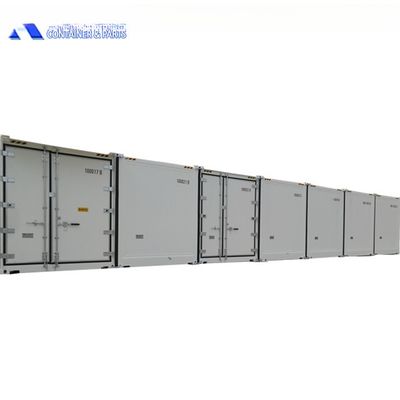 40ft Building Reefer Container 40HQ Cold Room Storage Certified CSC Steel and Flat Floor