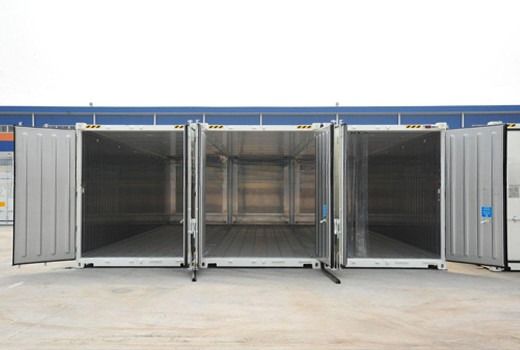40ft Building Reefer Container 40HQ Cold Room Storage Certified CSC Steel and Flat Floor