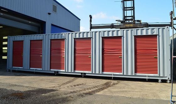 40ft Dry CSC Certified Container with Roller Shutter Doors and Internal Dimensions of 12.032 x 2.352 x 2.695 m