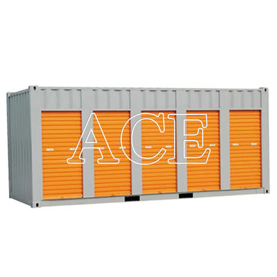 20 Feet Length Roller Shutter Door Self Storage Shipping Container 20ft