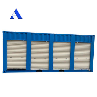 20 Feet Length Roller Shutter Door Self Storage Shipping Container 20ft