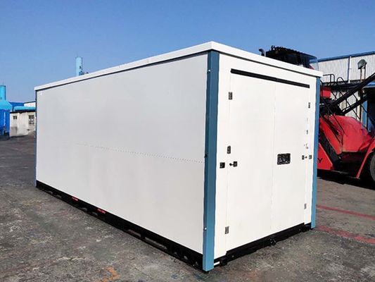 Galvanized 3m 4m 6m 20ft Flat Pack Mobile Storage Portable Foldable Self Storage Container for Space Efficiency