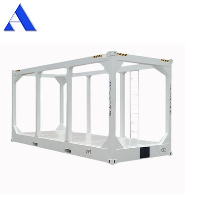 20FT DNV 2.7-1 Standard Steel Corten Offshore Lifting Frame Containers Skid Baskets with Condition and Movable Beam