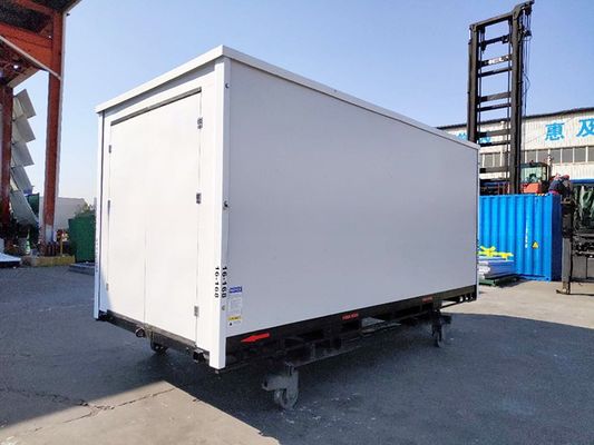 Workshop Storage Solution 16ft Foldable Self Storage Portable Sandwich Panel Container