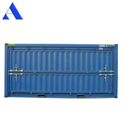 20ft Side Door Steel Dry Container ABS Ventilate Cover Double Swing High Cube Shipping Container with 20 Foot Opening