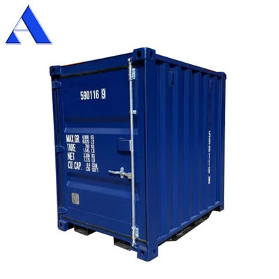 5ft Dry Cargo Storage Container Portable Mini Shipping Container 5 Feet Length CSC Certified Steel Material