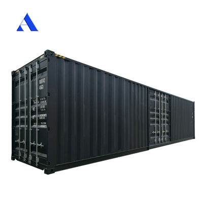 40ft One Side Door Opening Dry Shipping Container 40 40 Foot HC or GP Steel Material CSC Certified with Internal Dimensions