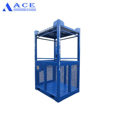 45C Lifting Angle 3CBM DNV 2.7-1 Steel Dry Container Offshore Personal Transfer Basket with CSC and BV Certificates